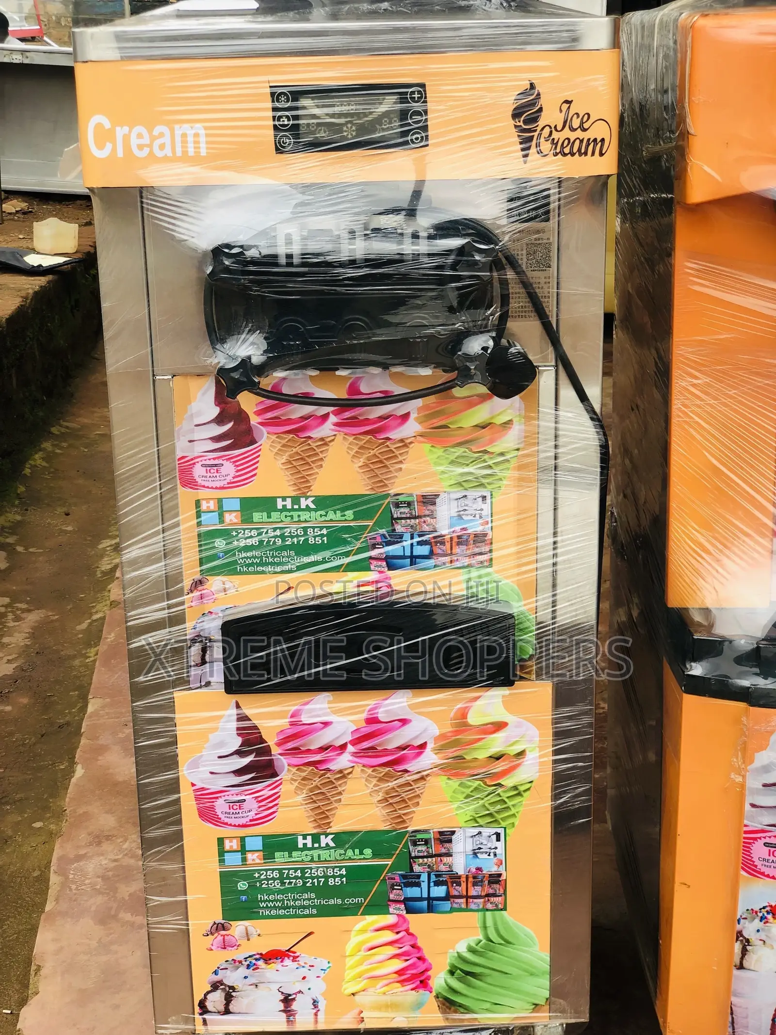 Orange / Commercial Ice Machine
