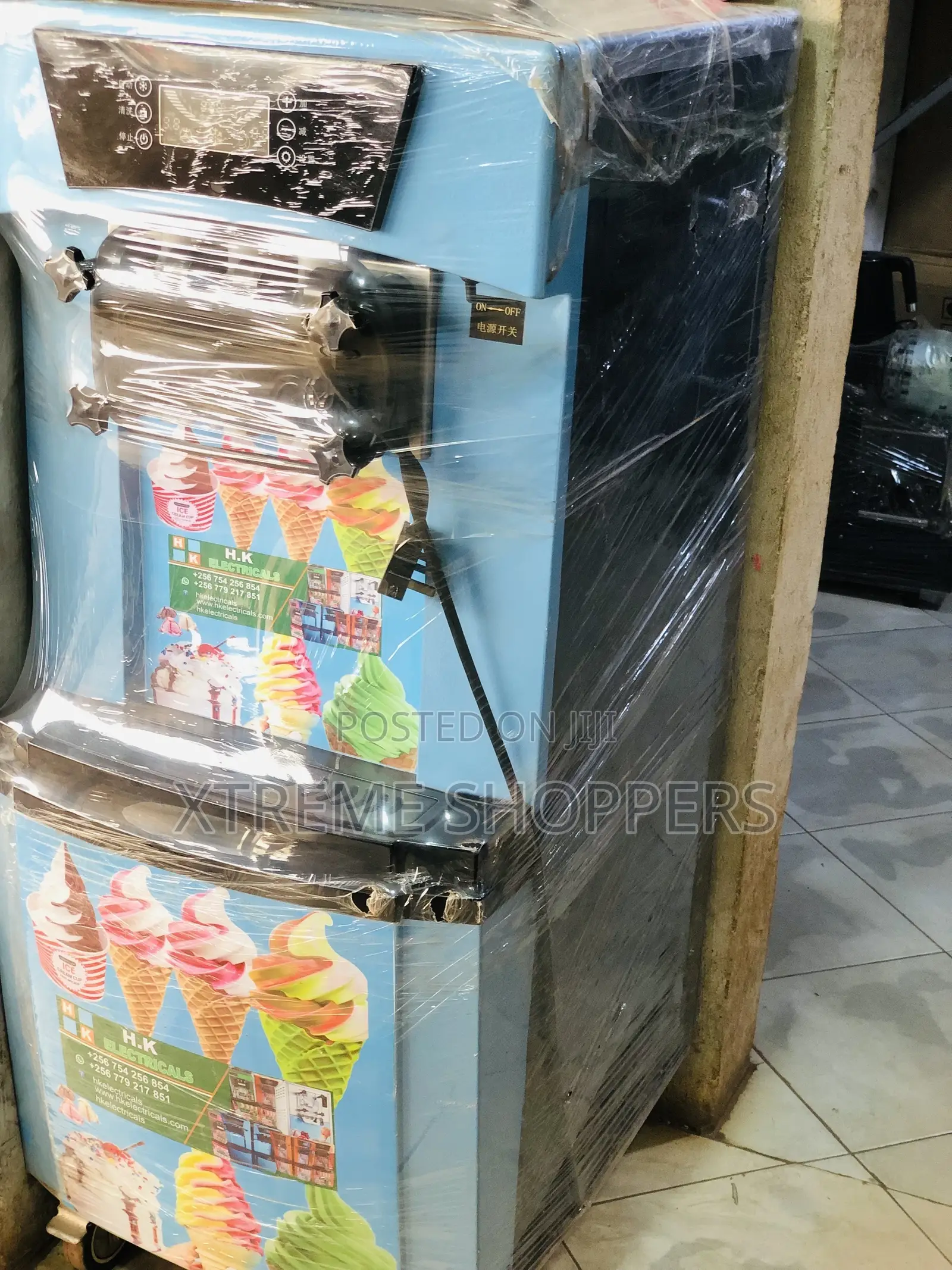 Blue Executive Ice Cream Machines Whole Price