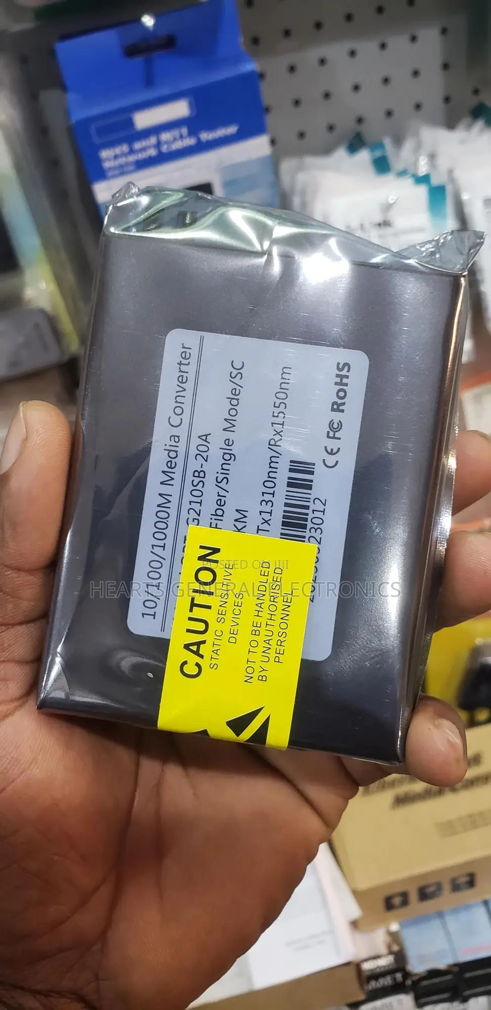 Fiber Media Converter (Dual Fiber/Single Mode/Sc)