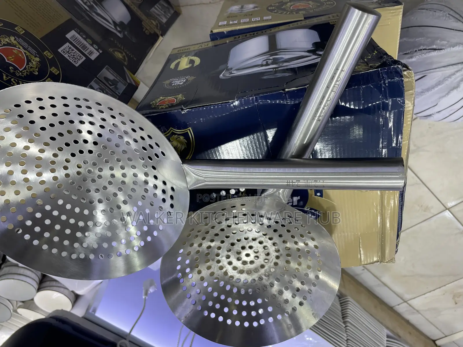 3pc Set of Heavy Duty Sieves 18”,20”,22”