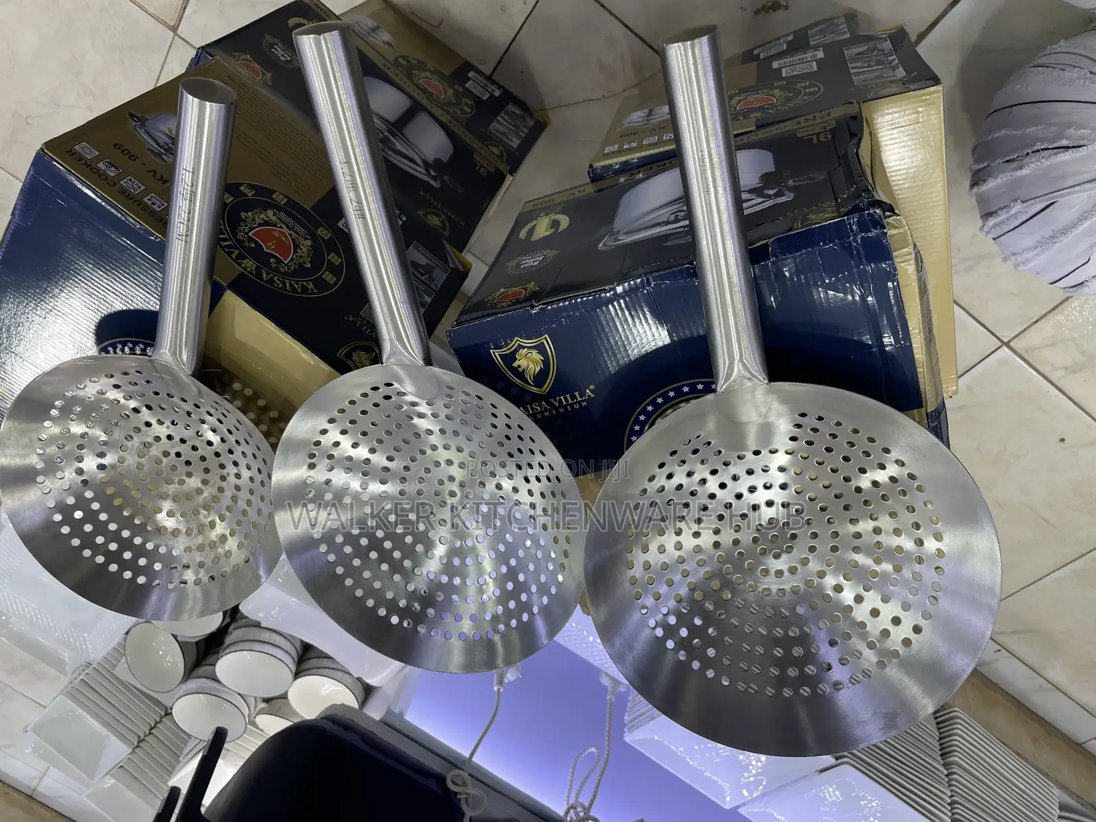 3pc Set of Heavy Duty Sieves 18”,20”,22”