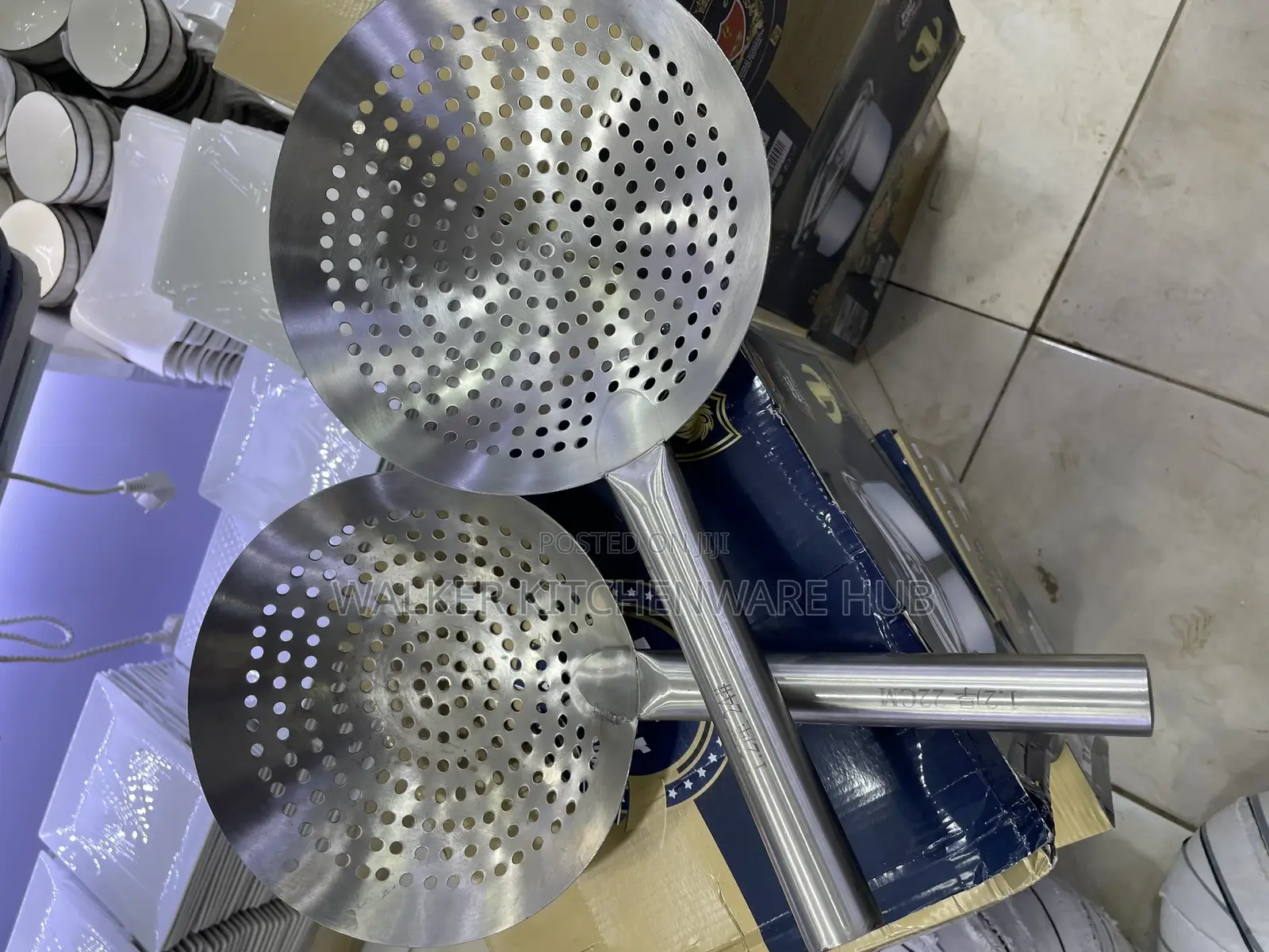 3pc Set of Heavy Duty Sieves 18”,20”,22”