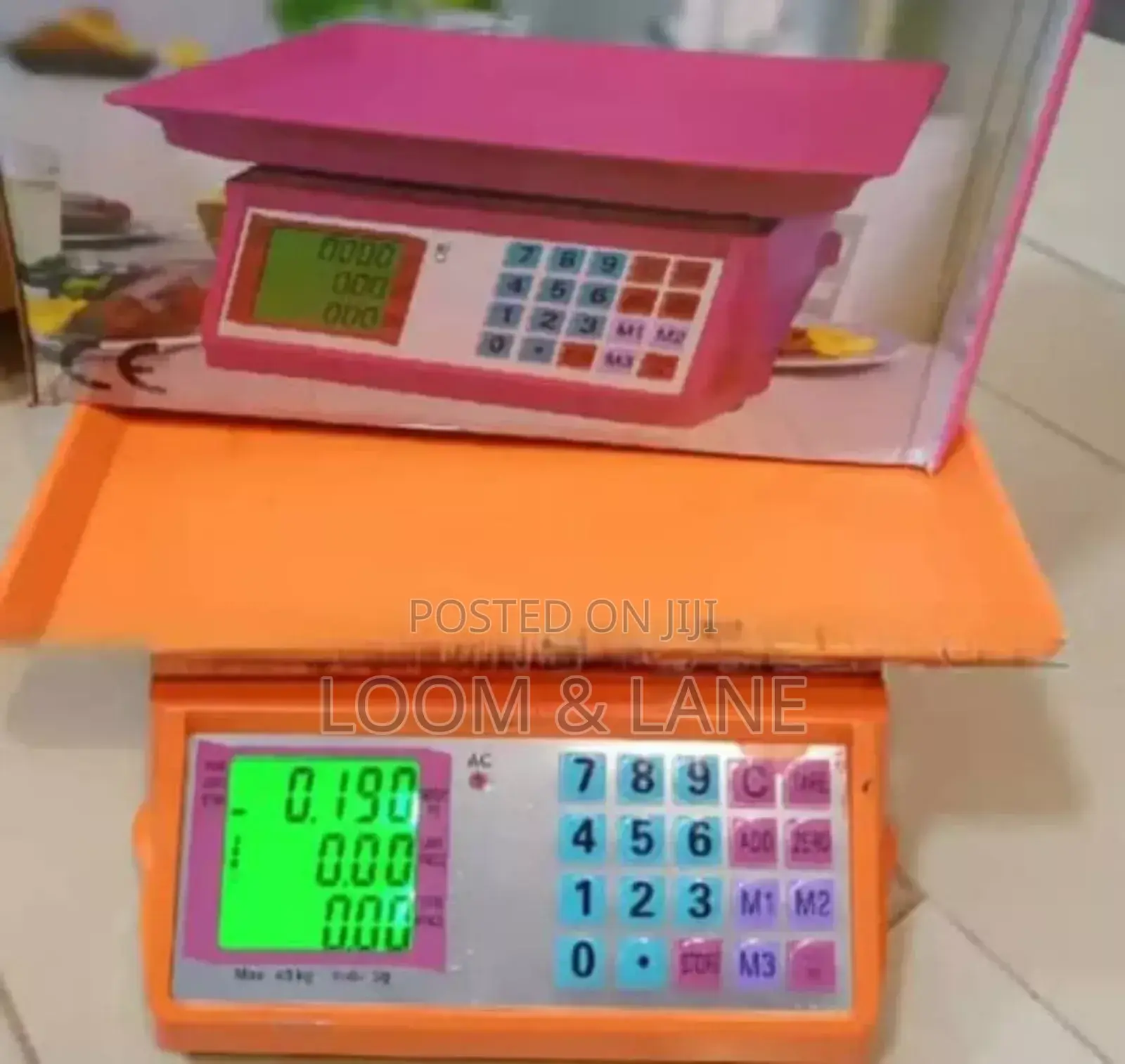 Digital Price Computing and Weighing Machine