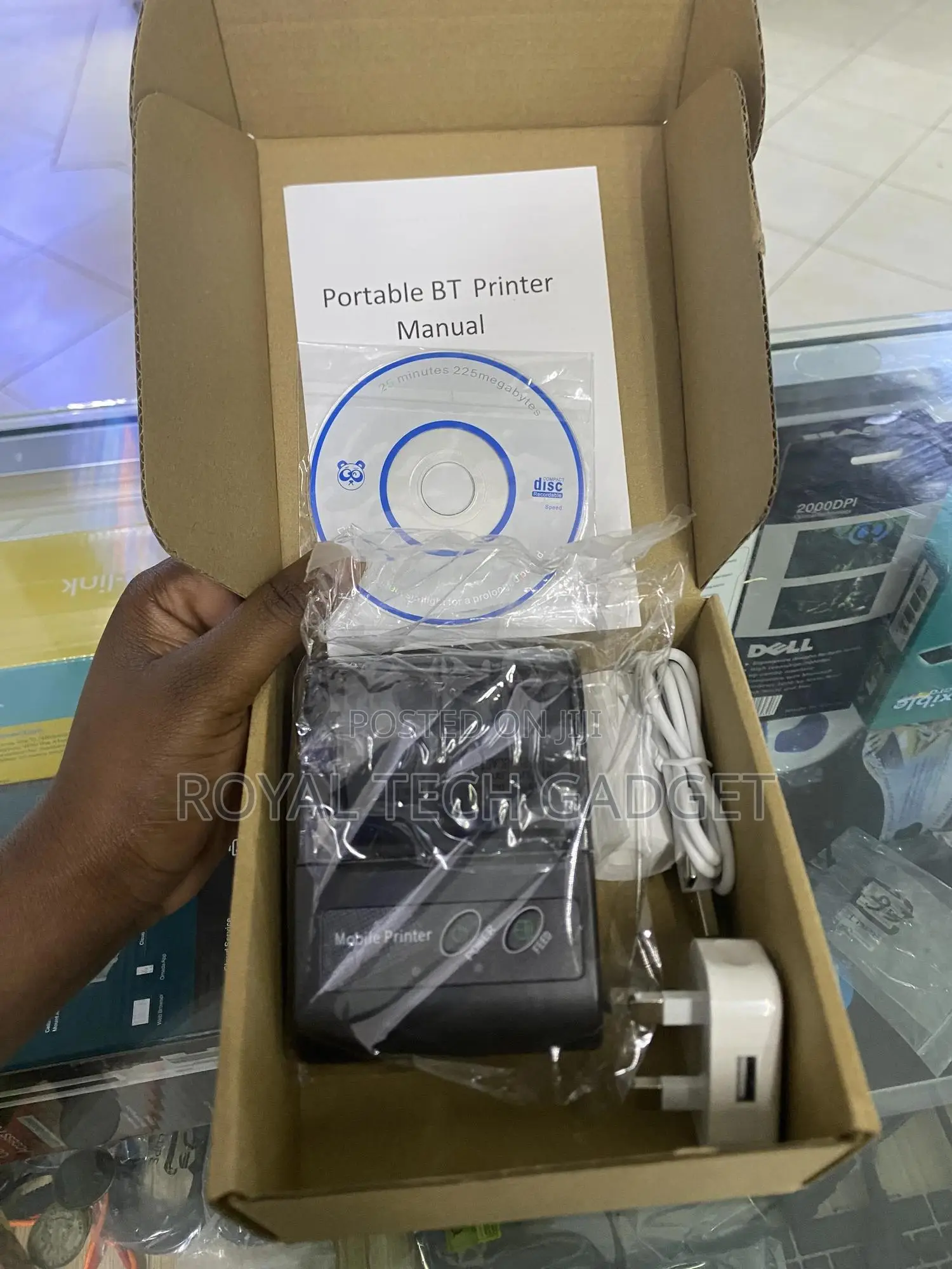 Original Mobile Bluetooth Printer With Drivers Installed