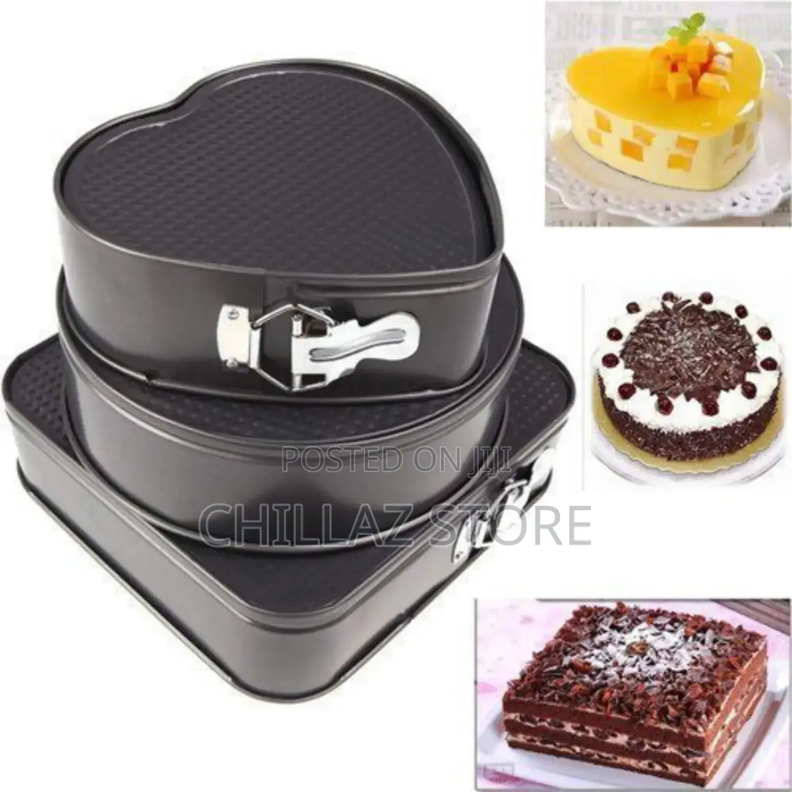 3 PCS Cake Mold Set