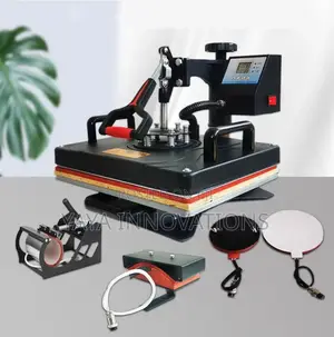 5 in 1 Heat Press Machine L Multifunctional Swing Away