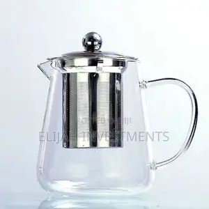 Transparent Quality Home Glass Tea Port
