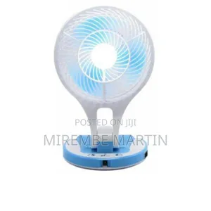 Rechargeable Fan With Led Light.