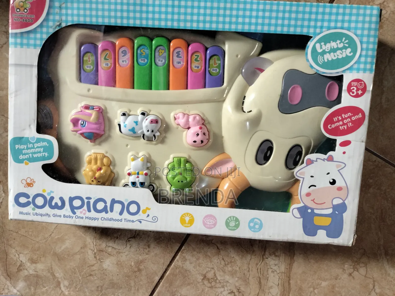 Brand New Kids Cow Piano