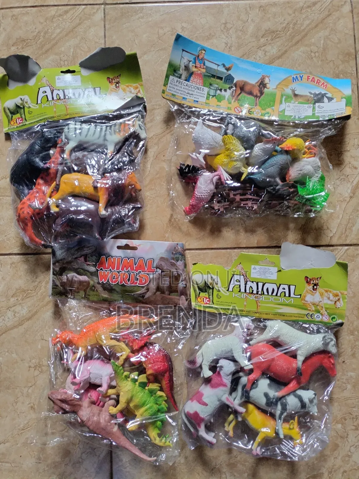Brand New Wild and Domestic Animals Packages