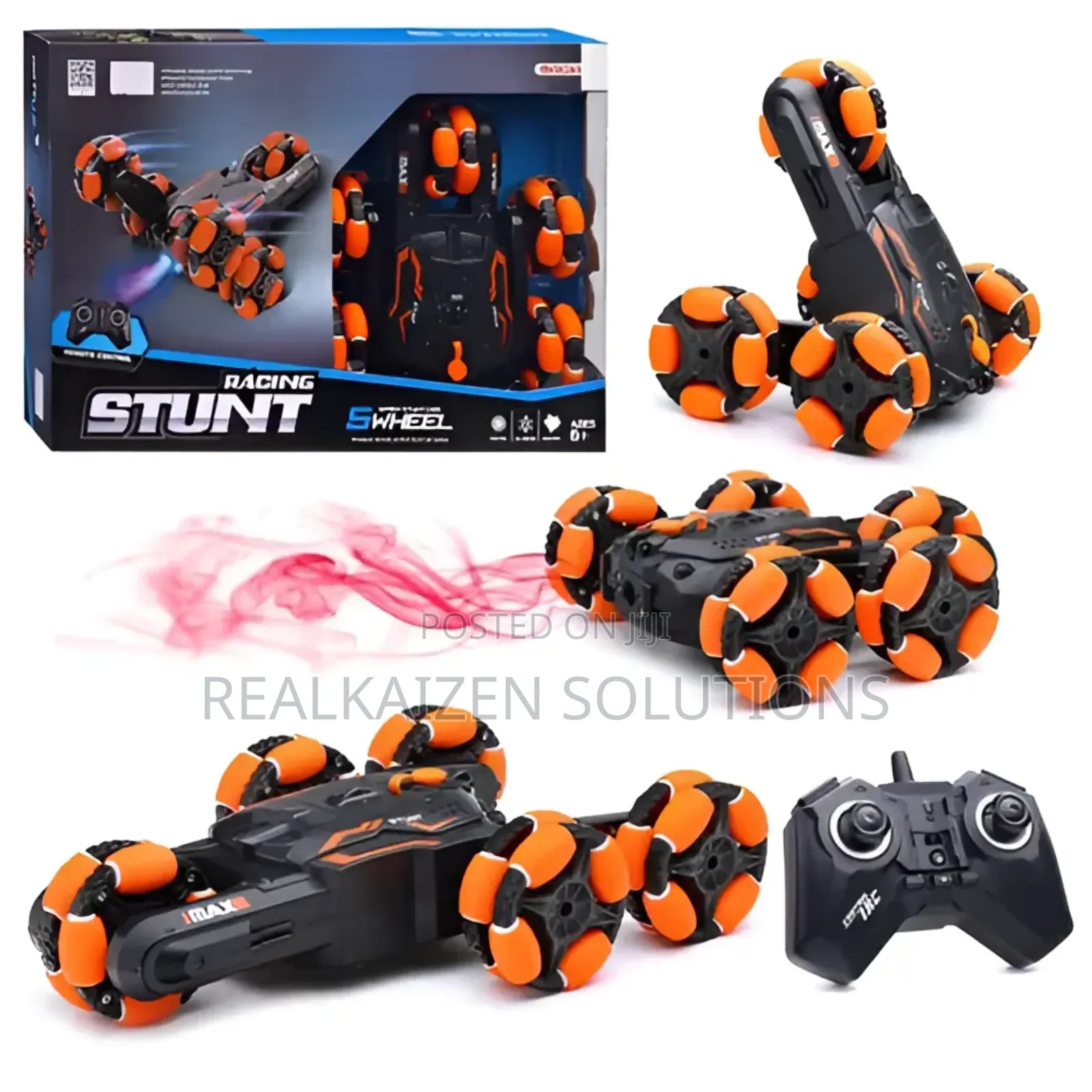 SYRCAR 5 Wheels RC Stunt Car With Lights and Water Spray