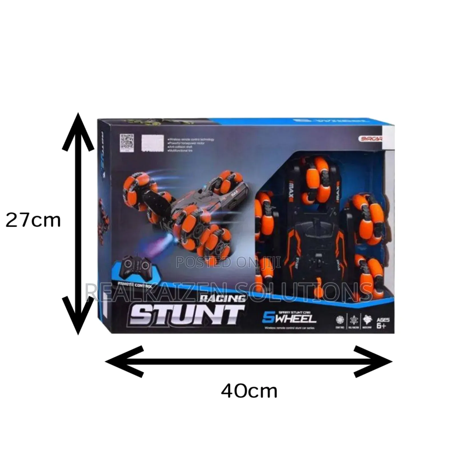 SYRCAR 5 Wheels RC Stunt Car With Lights and Water Spray