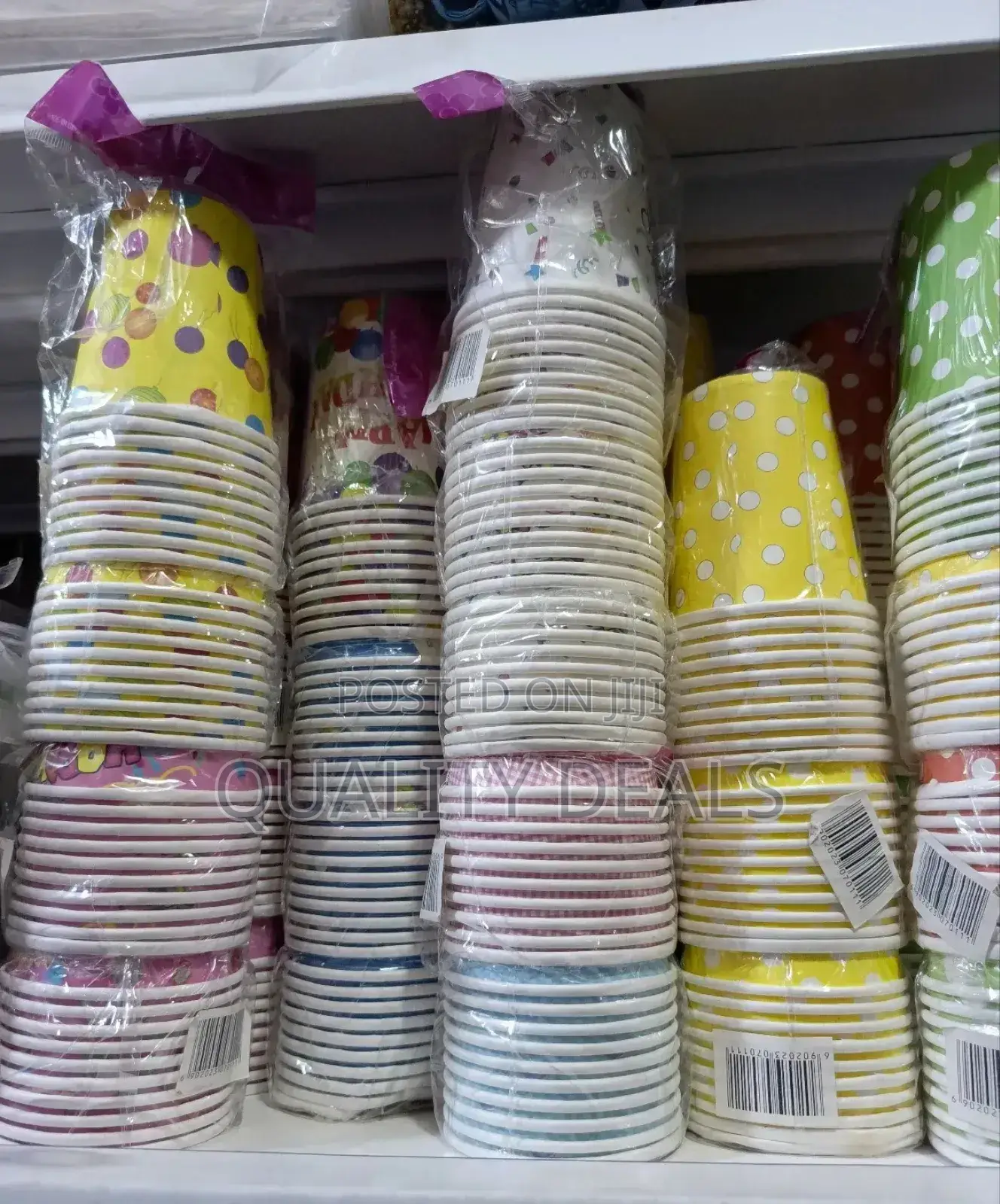 10pcs Pack Multi Color Disposable Cups