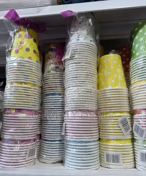 10pcs Pack Multi Color Disposable Cups
