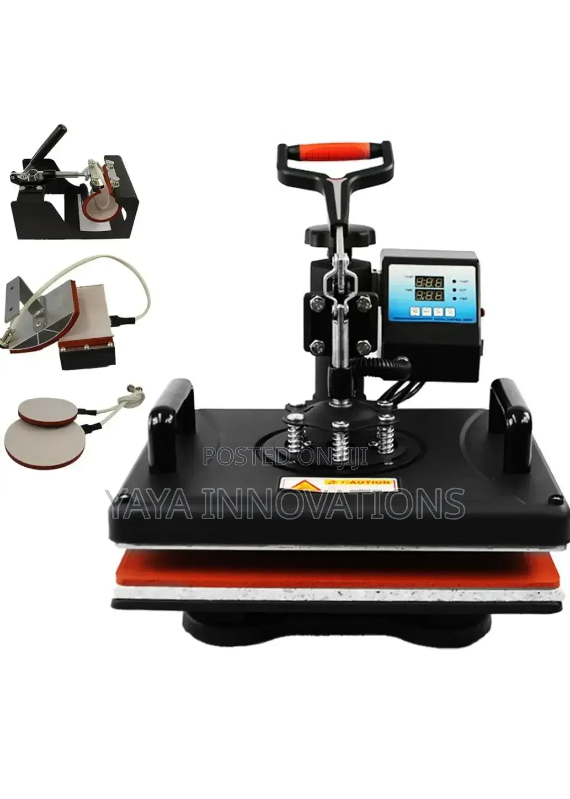 Semi-Automatic Combo Heat Transfer Machine Heatpress Ironing