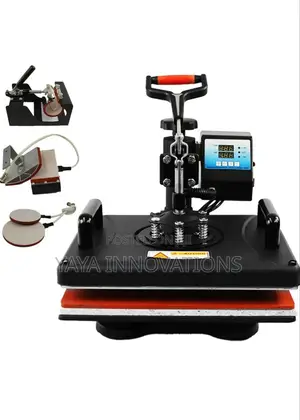 Semi-Automatic Combo Heat Transfer Machine Heatpress Ironing