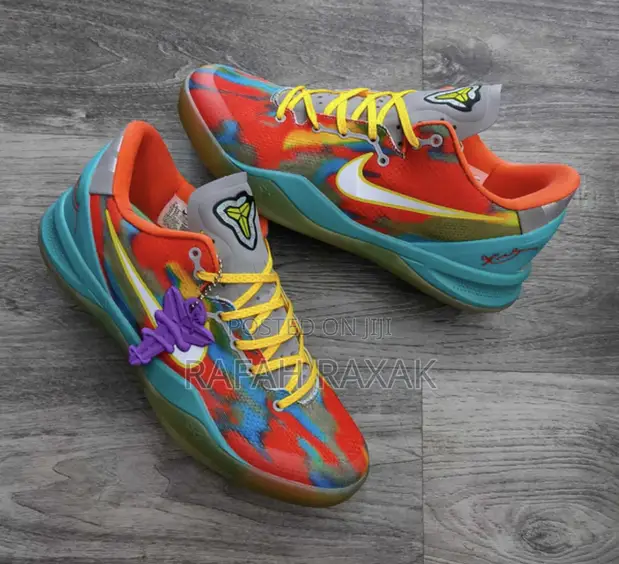 シューズ(男性用) Nike Kobe 8 JIJI Original Men'S Nike Kobe 8 “Venice Beach” Basketball Shoes - Rafah