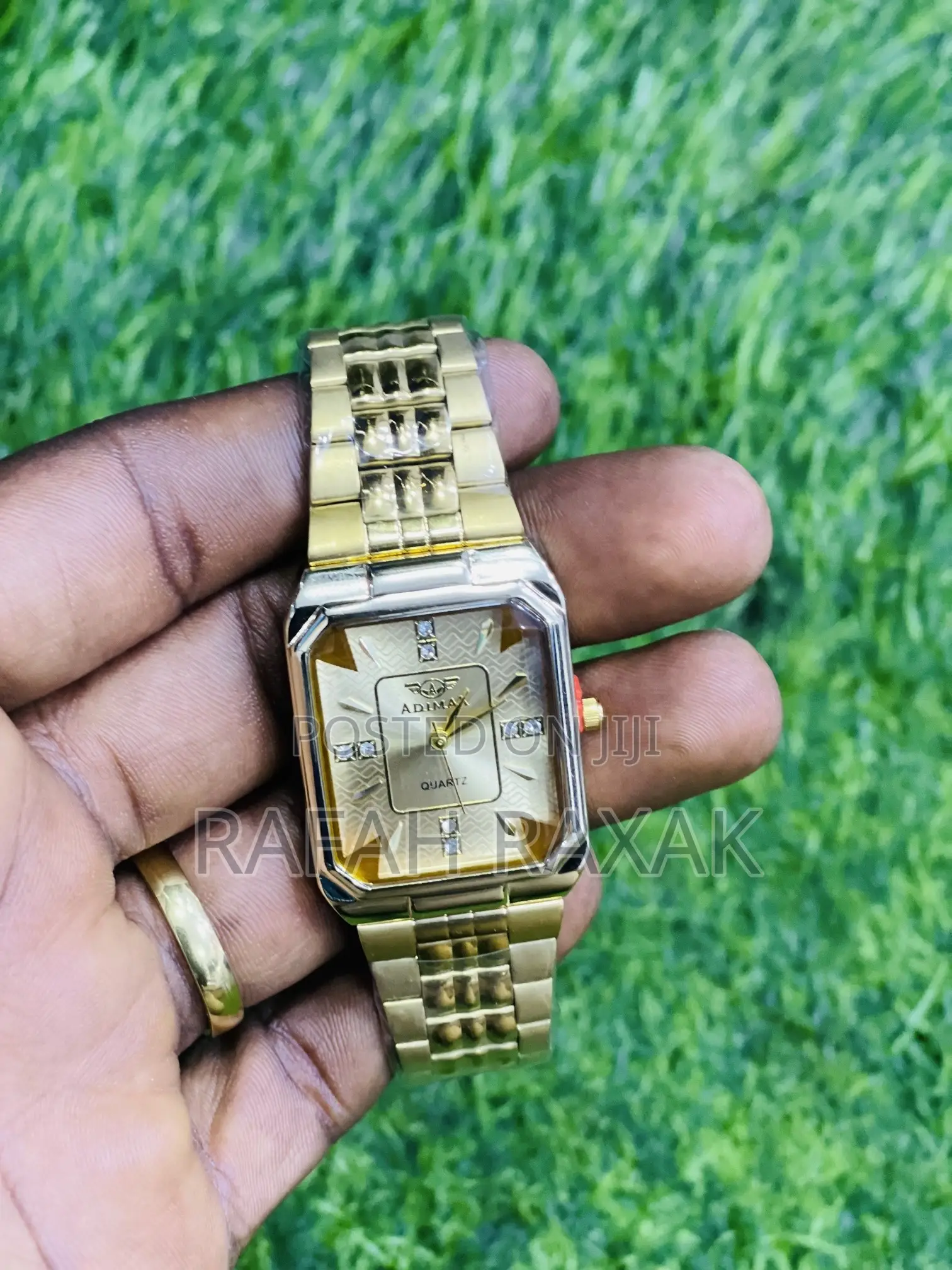 Original Women’S Golden “Adimax” Stainless Steel Watch