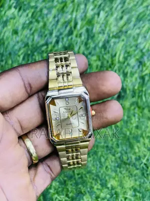 Original Women’S Golden “Adimax” Stainless Steel Watch