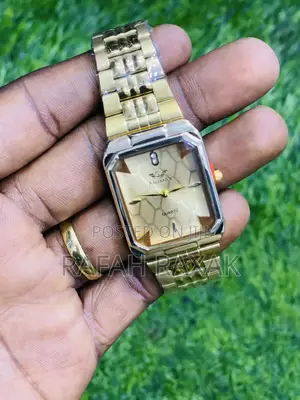 Original Women’S Square Golden Adimax Watch