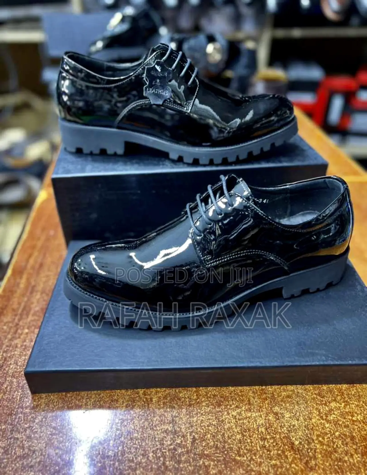 Original Gucci Gentle Shinny Mirror Oxfords
