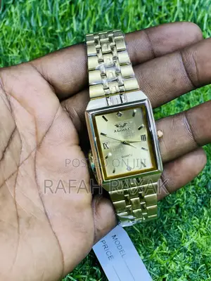 Original Women’S Square Gold Stainless Steel Wrist Watch