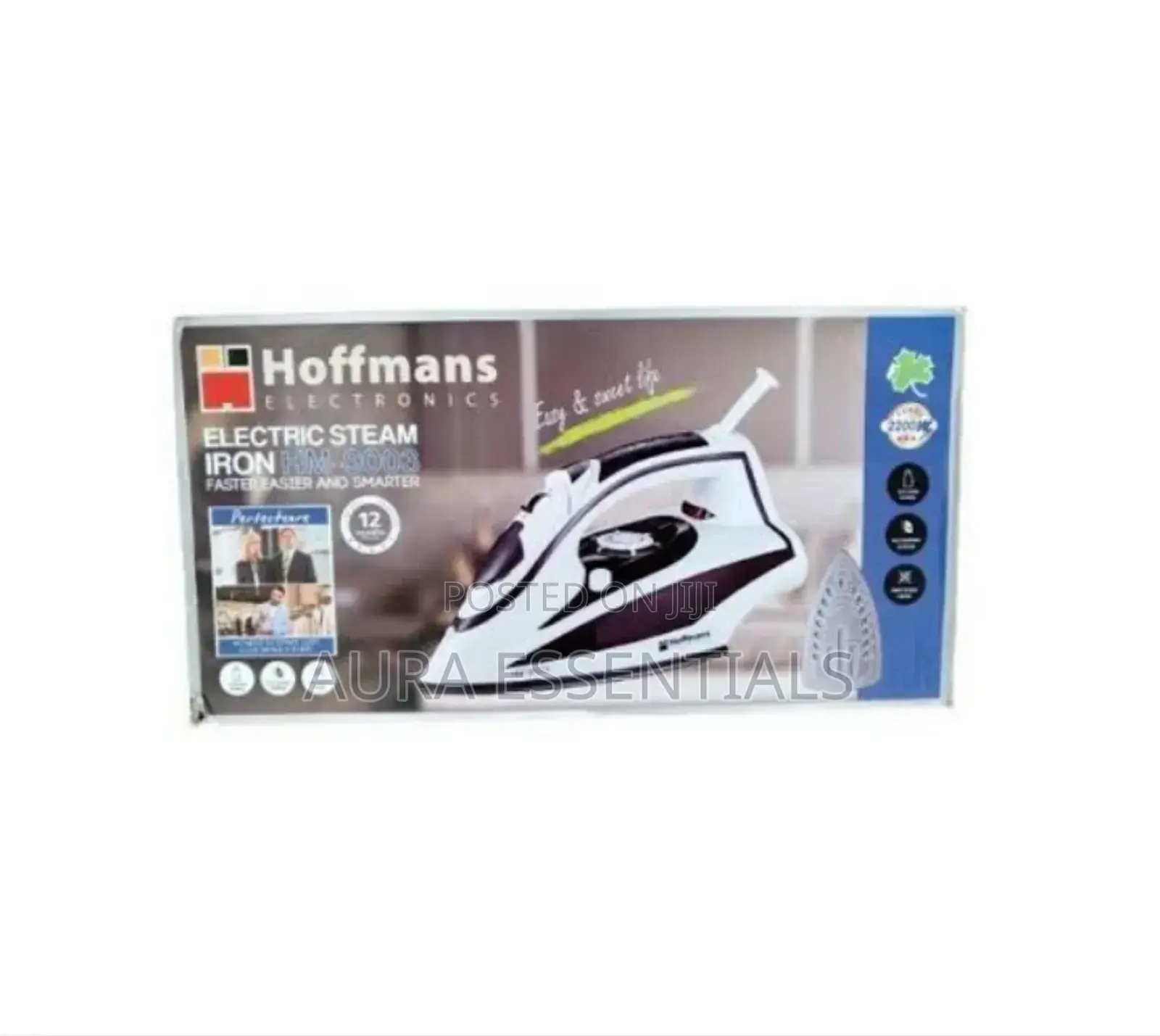 Hoffmans Steam and Dry Flat Iron