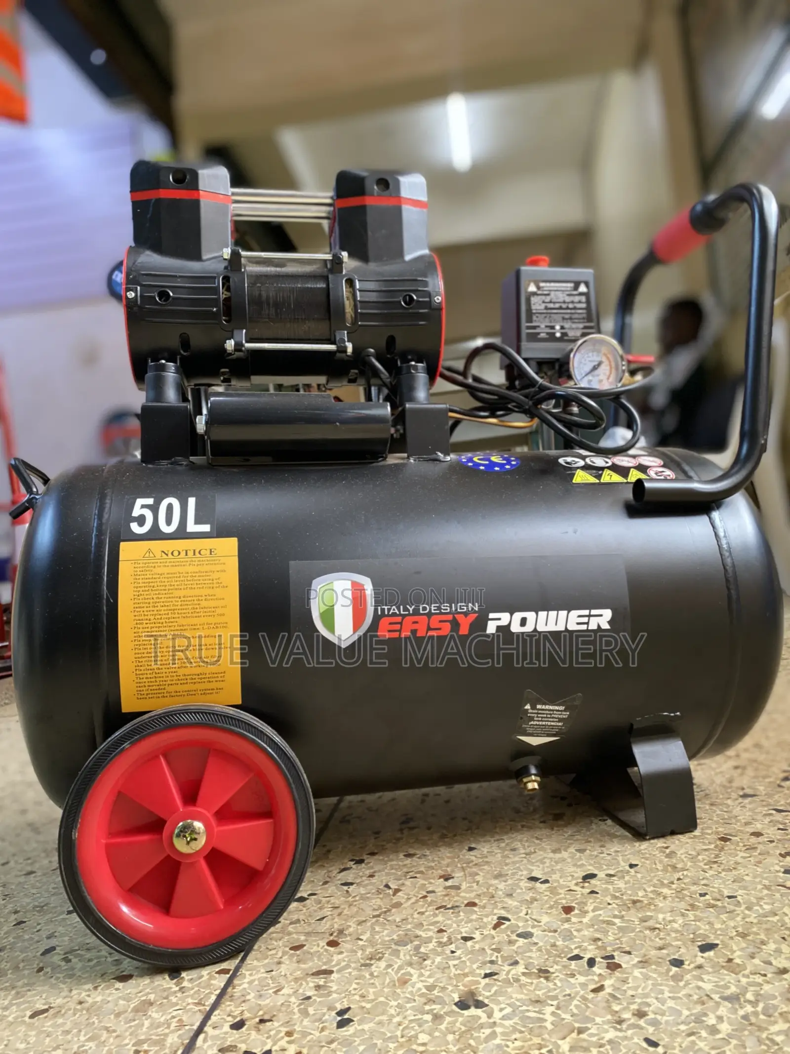 Air Compressor Super Silent 50 Litres