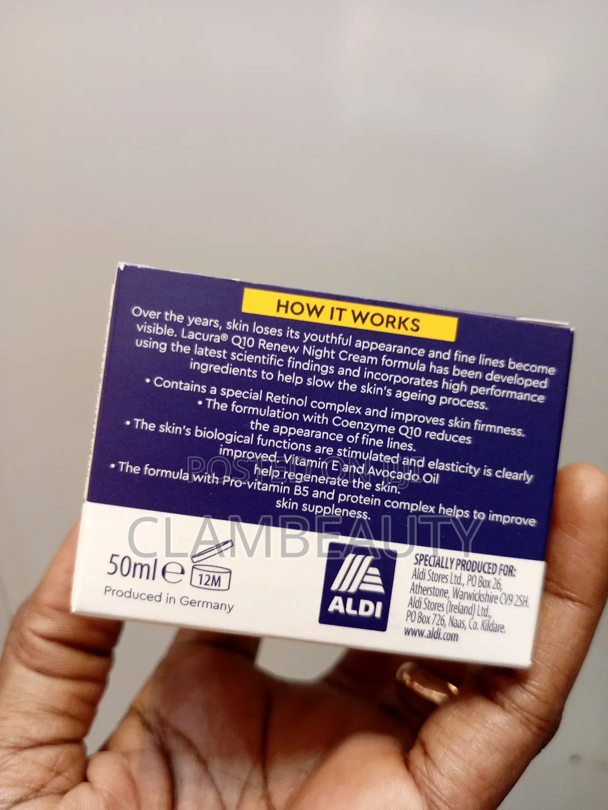 Lacura Q10 Antiwrinkle Night Cream With Retinol