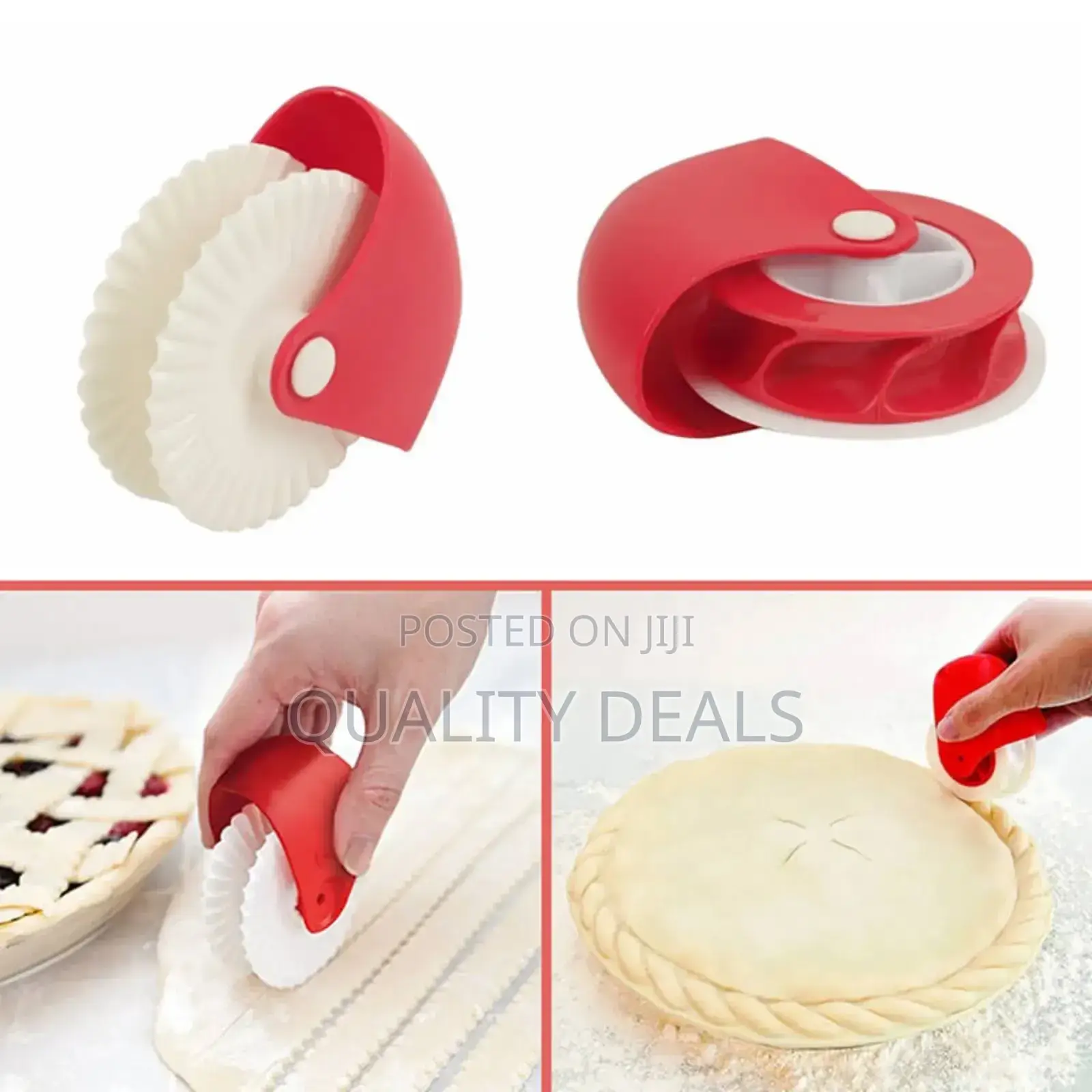 Pastry Wheel Decorator and Cutter Tool