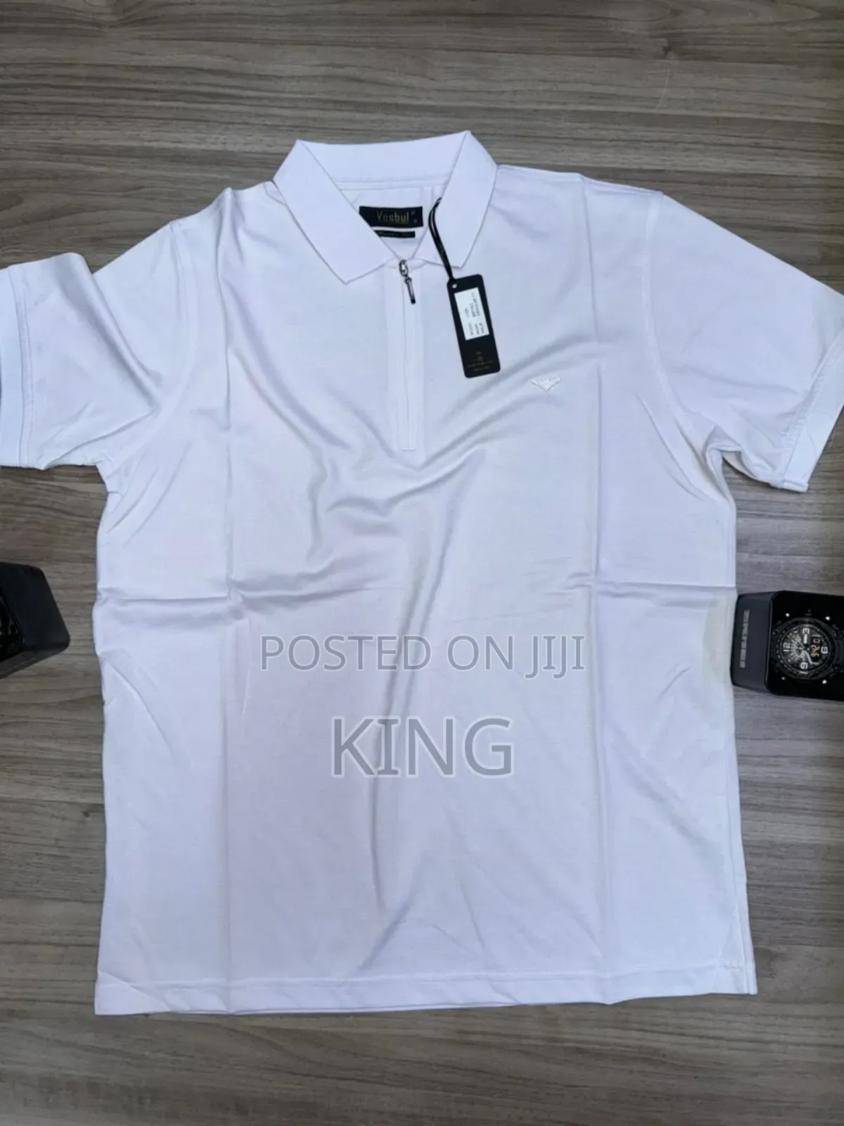 Due White Polo T-Shirts