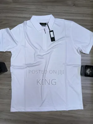 Due White Polo T-Shirts