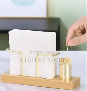 Wooden Tissue Holder