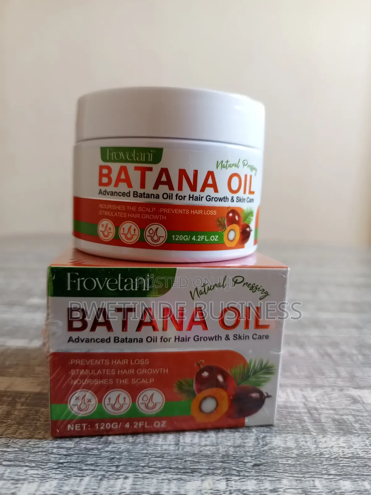 DR Sebi Batana Butter Oil for Hair Growth
