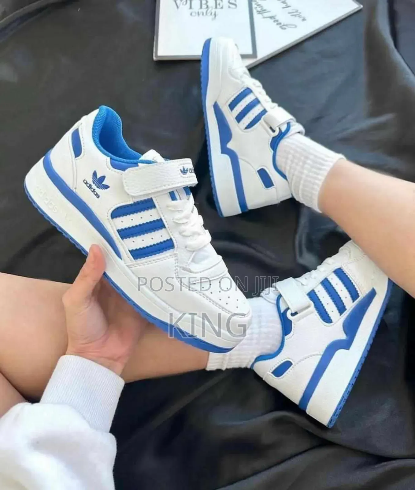 Adidas Forum 84 Low White -Blue