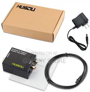 Analog to Digital Optical Toslink Coaxial Audio Converter
