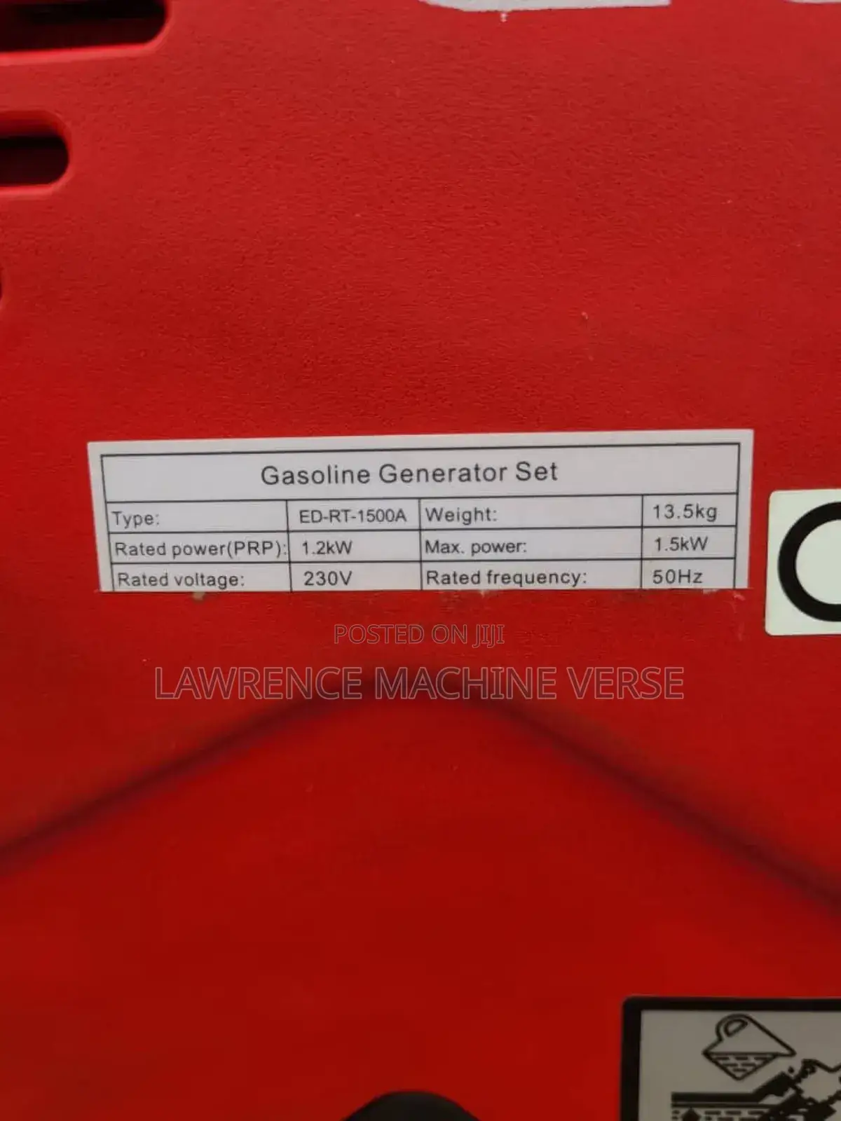 Silent Generator Eu10i 1500w