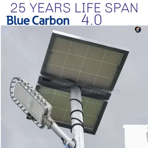 6.0 Solar Street Light Blue Carbon German Brand
