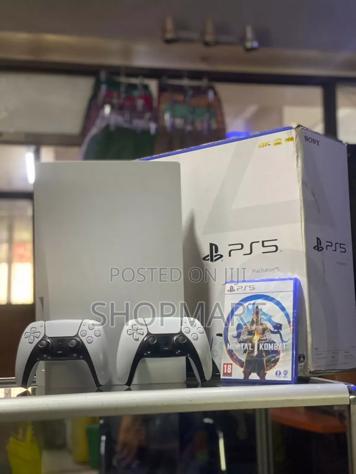 Sony PS5 Console With 2 Controllers Free Game