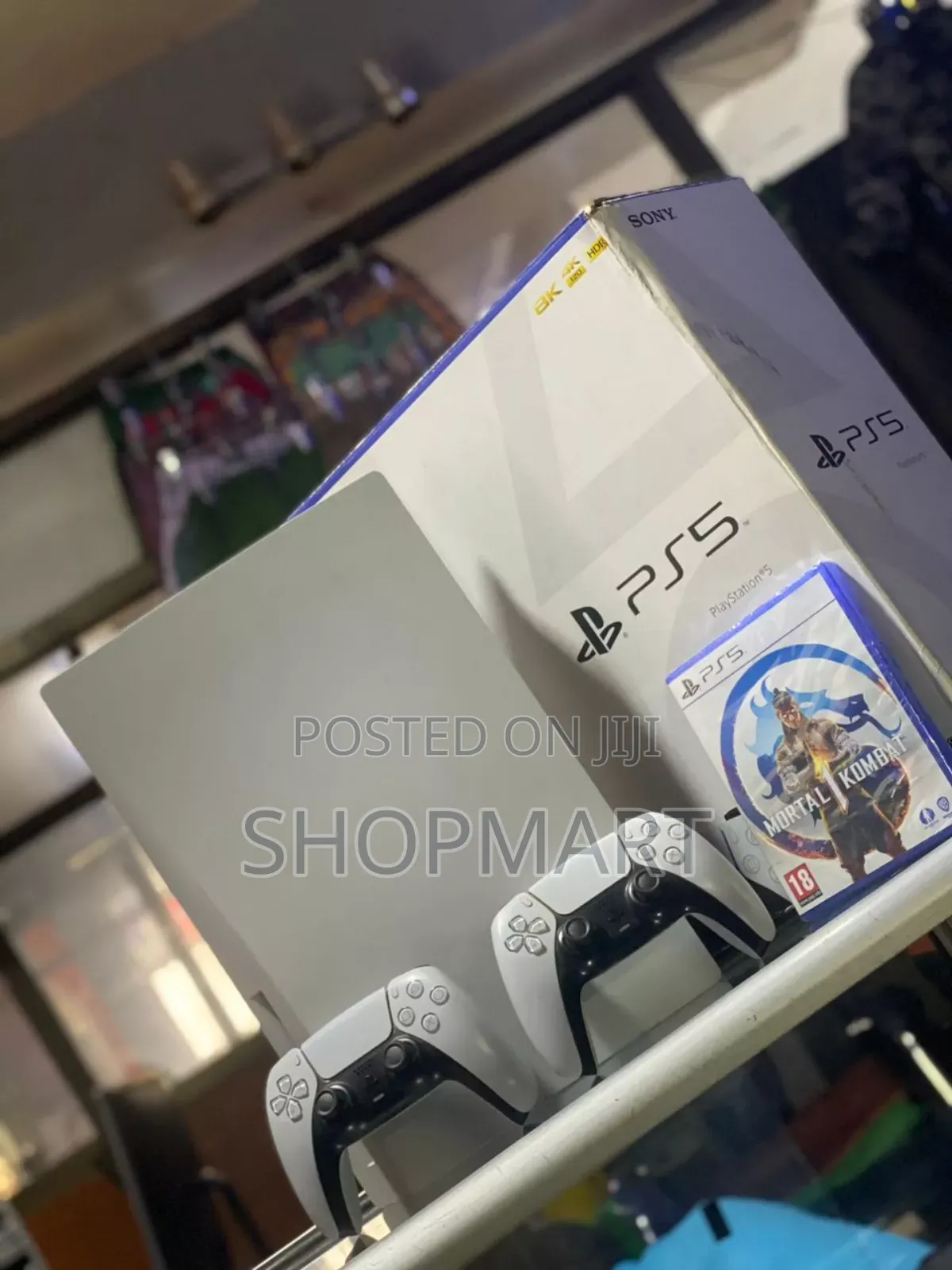 Sony PS5 Console With 2 Controllers Free Game