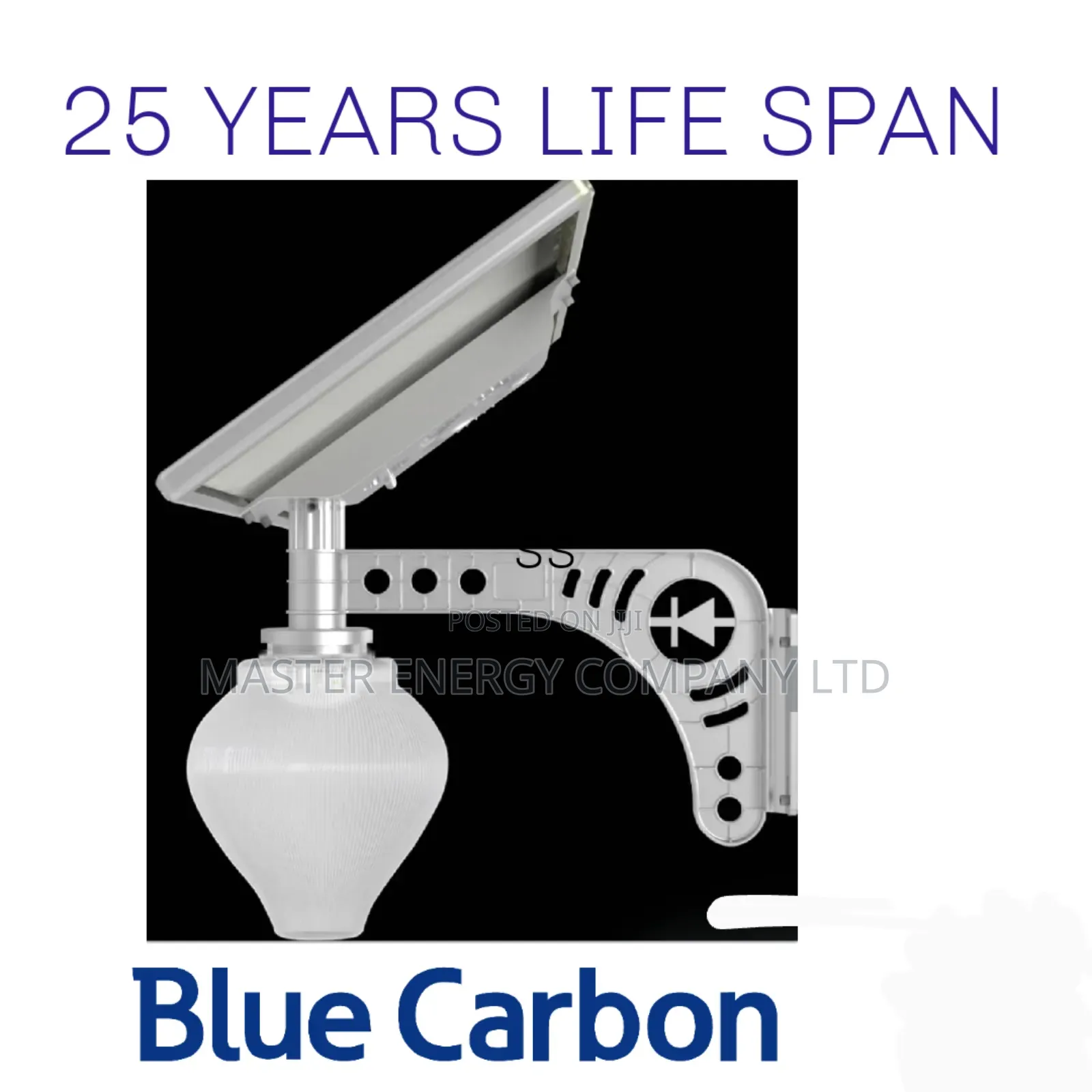 Blue Carbon Solar Garden Light