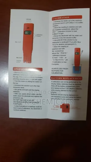 Ph Meter Red