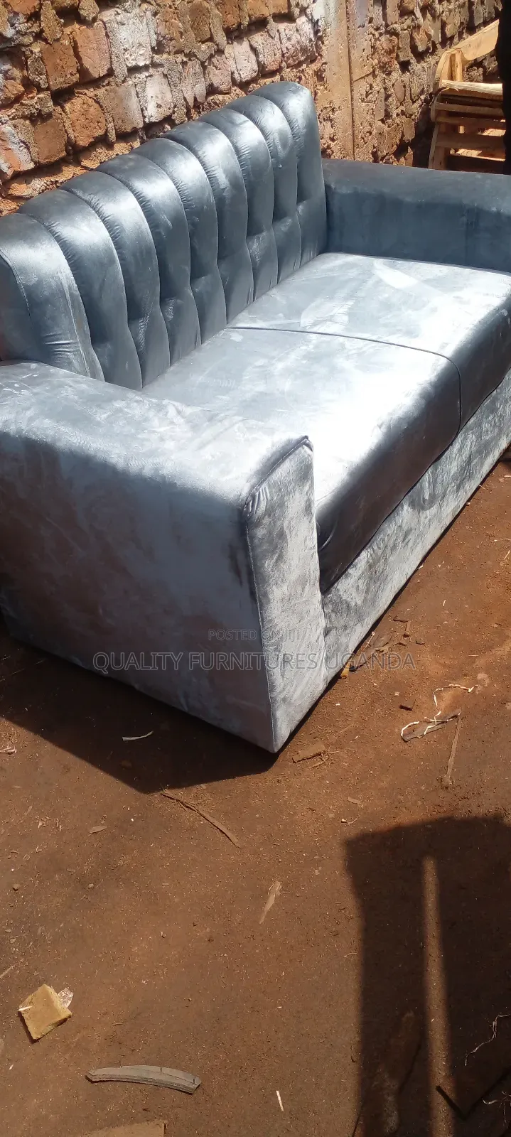 2 Seater Sofa Seat in Grey Colour Available
