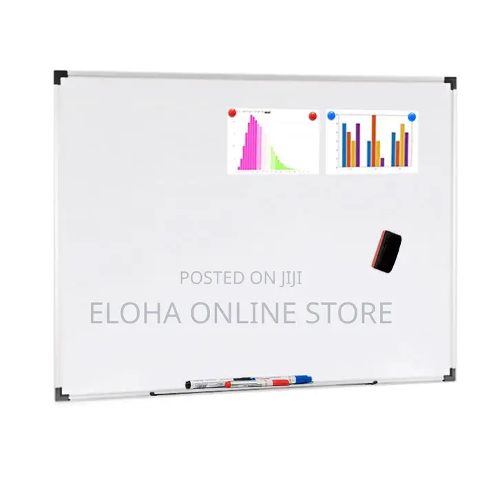 Whiteboard 90 X 150 Cm (3' X 5') With Markers and Eraser
