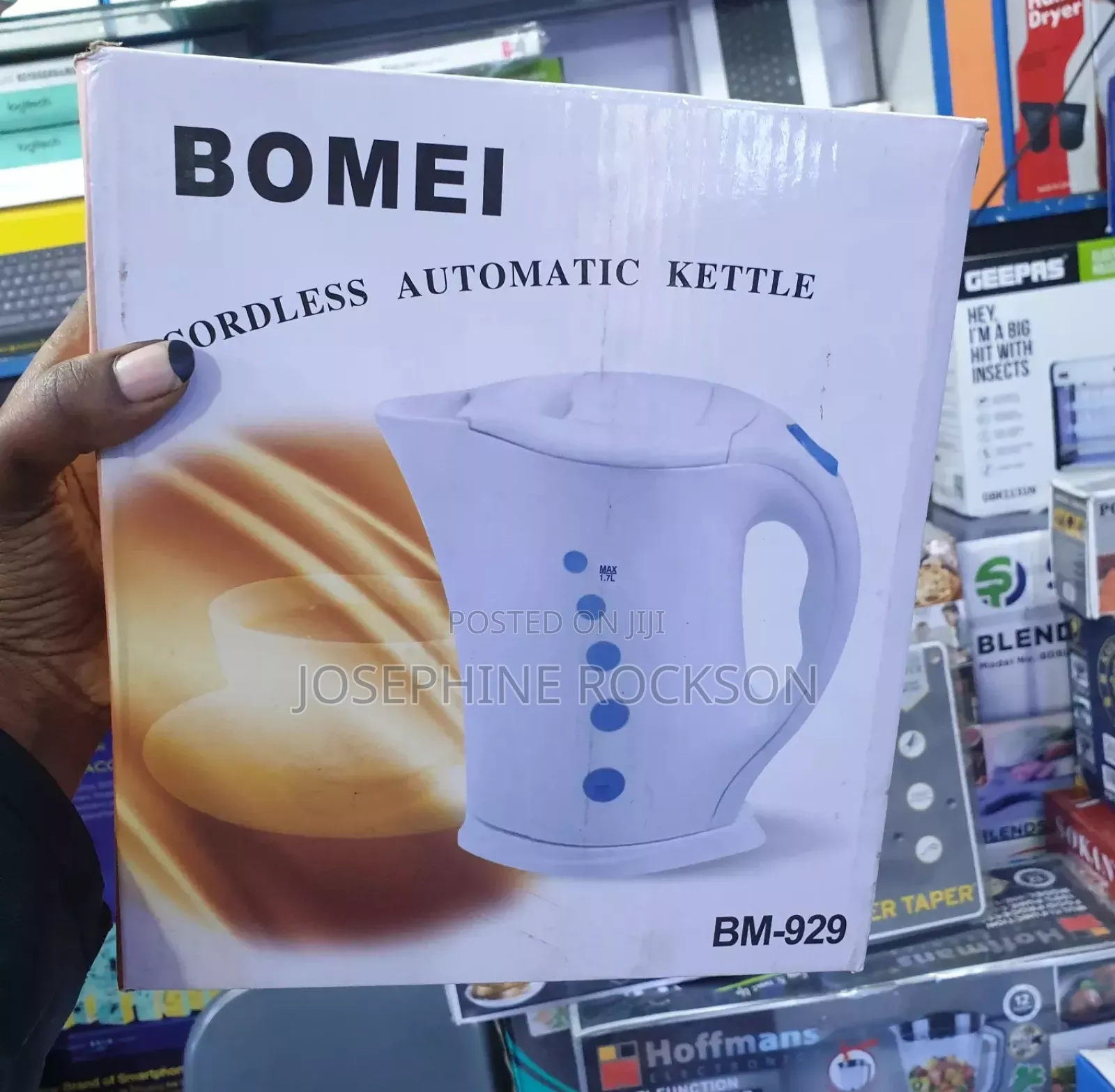 Bomei Cordless Automatic Kettle