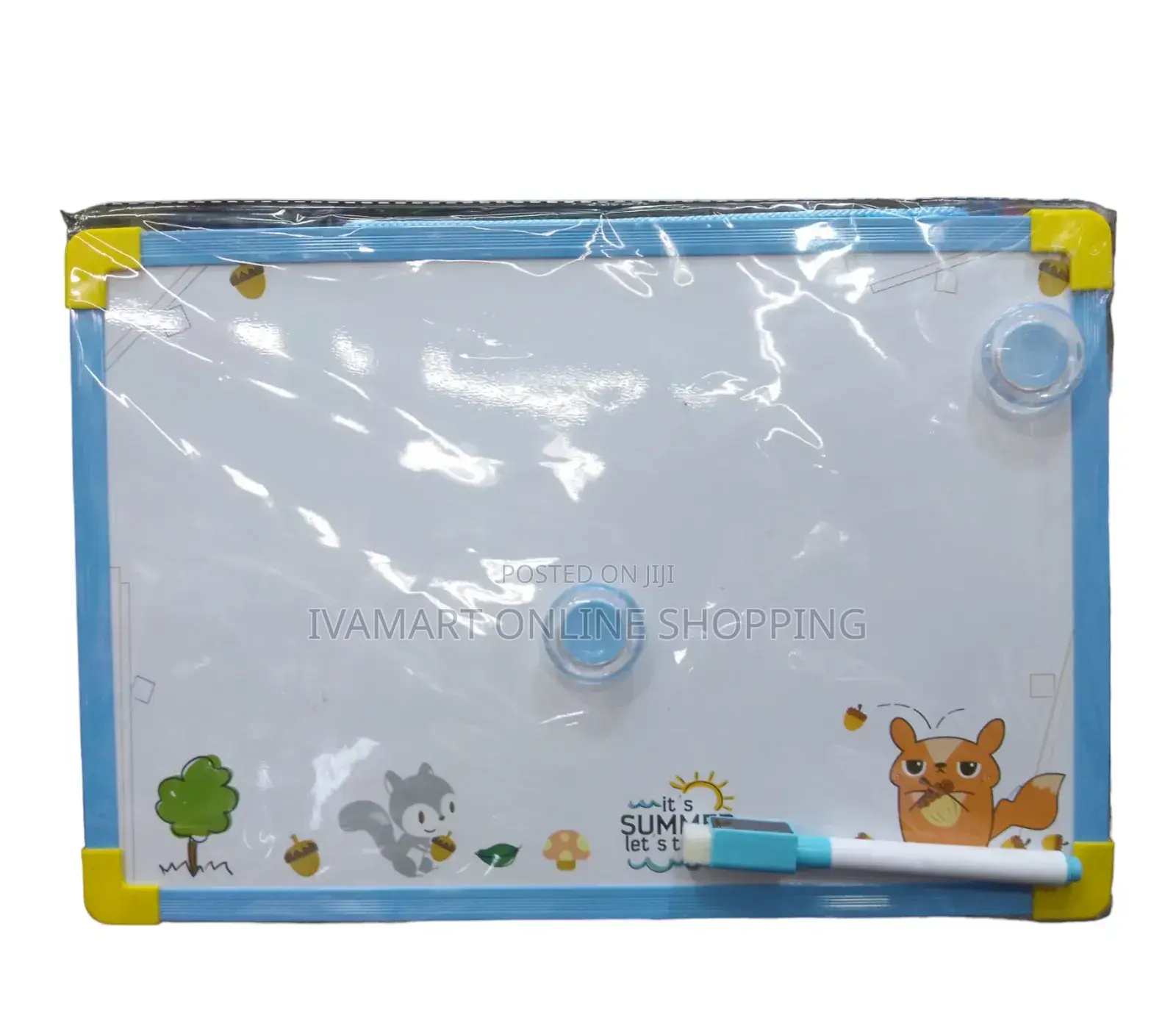 White Drawing / Writing Board for Kids - 11 by 8 Inches