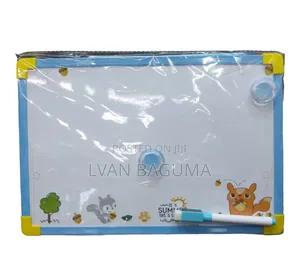 White Drawing / Writing Board for Kids - 11 by 8 Inches