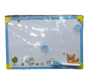 White Drawing / Writing Board for Kids - 11 by 8 Inches