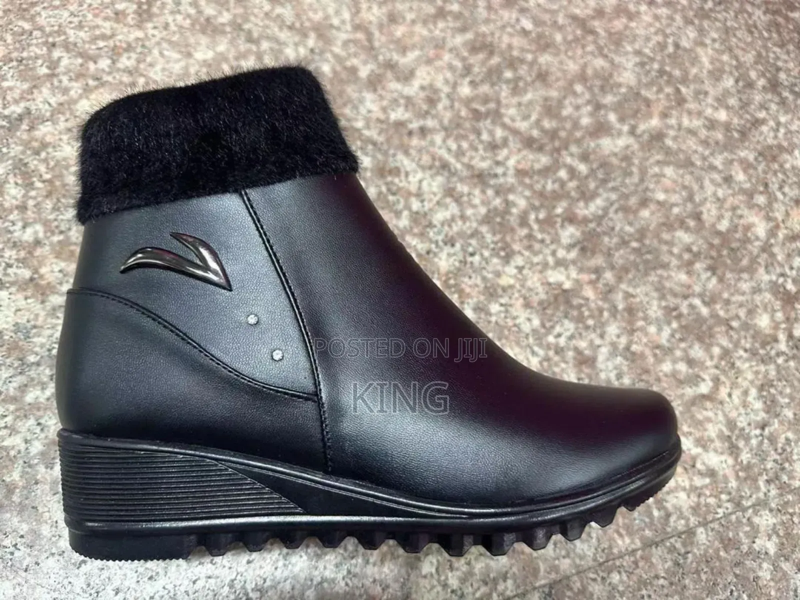 Black Boots. With Classic Top