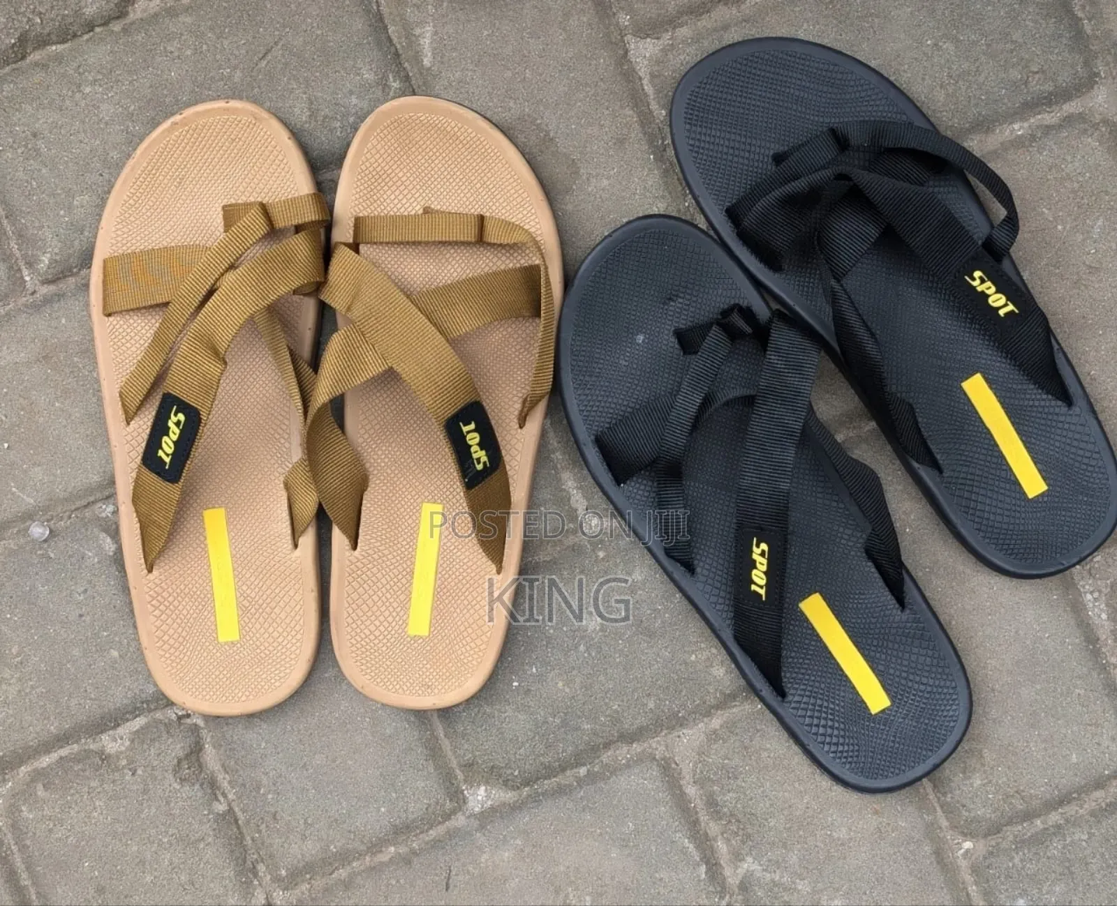 Kezner Cross Strap Sandals